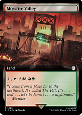 Vale de Piromusgo / Mossfire Valley - Magic: The Gathering - MoxLand